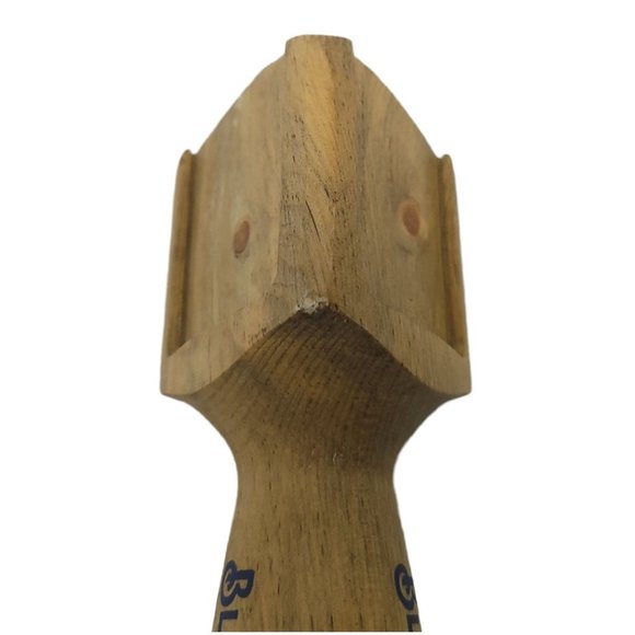 Blue Moon Brewing Company Wooden Beer Tap Handle 11.5" Knob Pub Bar Keg Man Cave - Picture 7 of 11